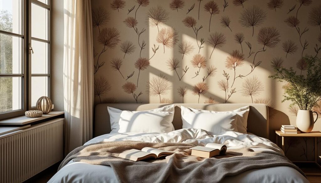 Quelles sont les tendances de motifs de tapisserie dans une chambre d’adulte ?