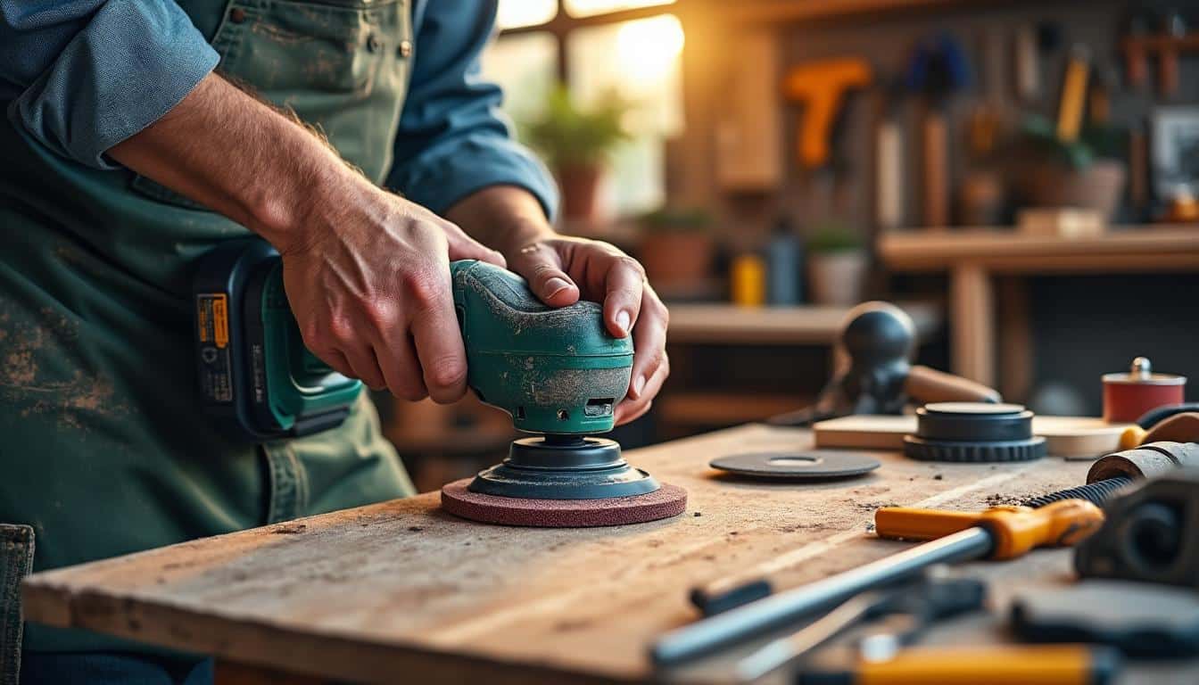 Illustration: Comment transformer votre perceuse en outil de ponçage efficace