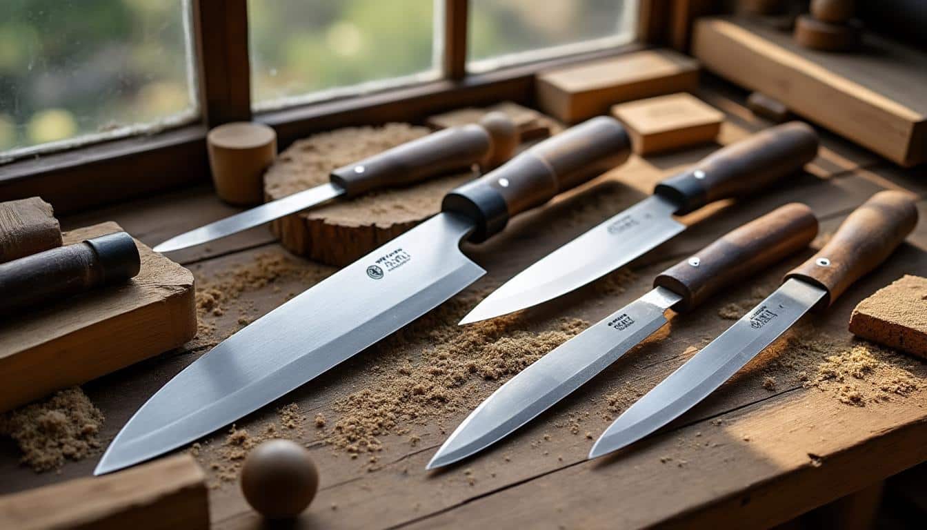 Illustration: Les différents modèles de scie japonaise et leurs usages spécifiques