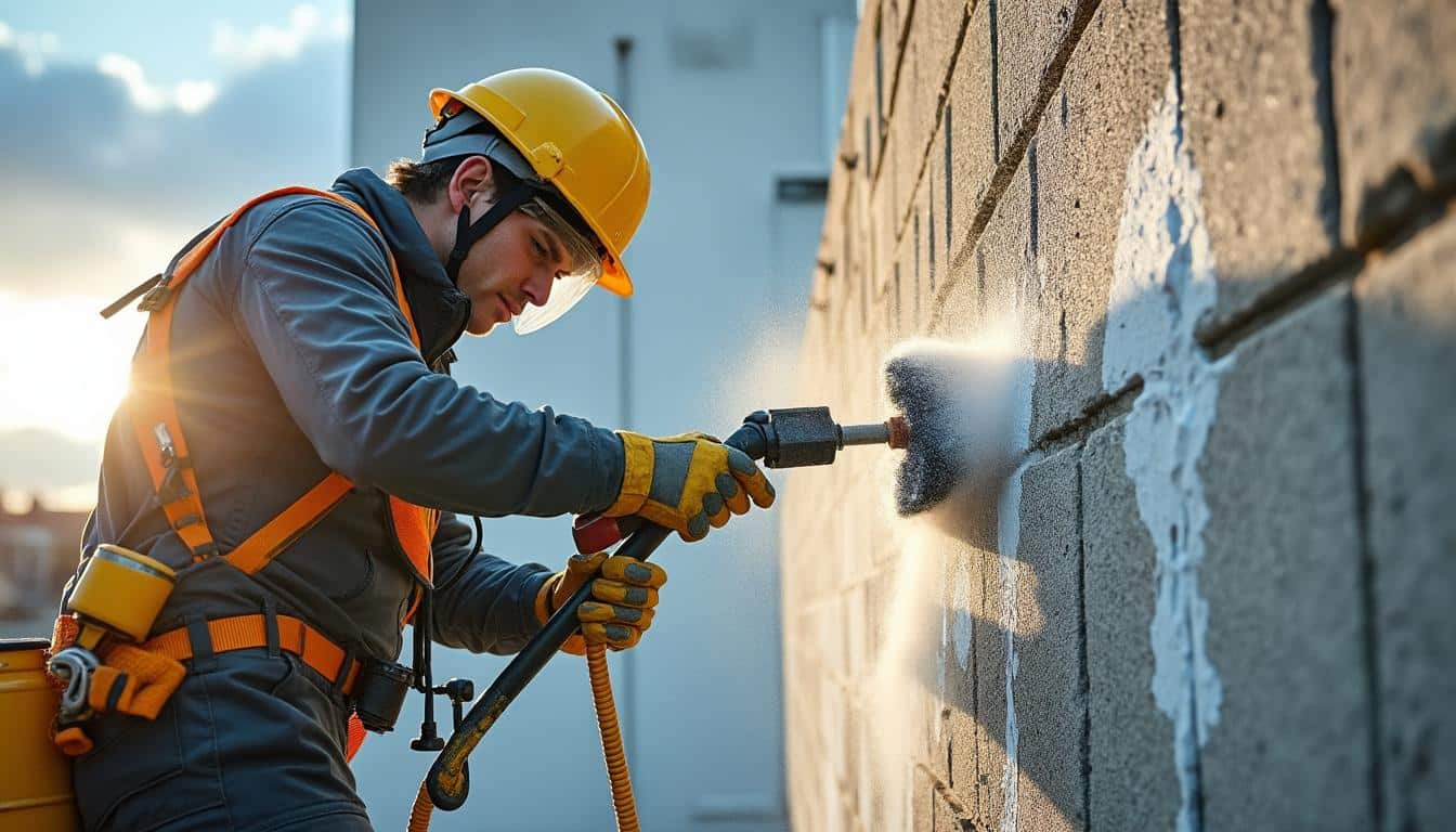 Perche de nettoyage pour toiture : sécurité et efficacité garanties