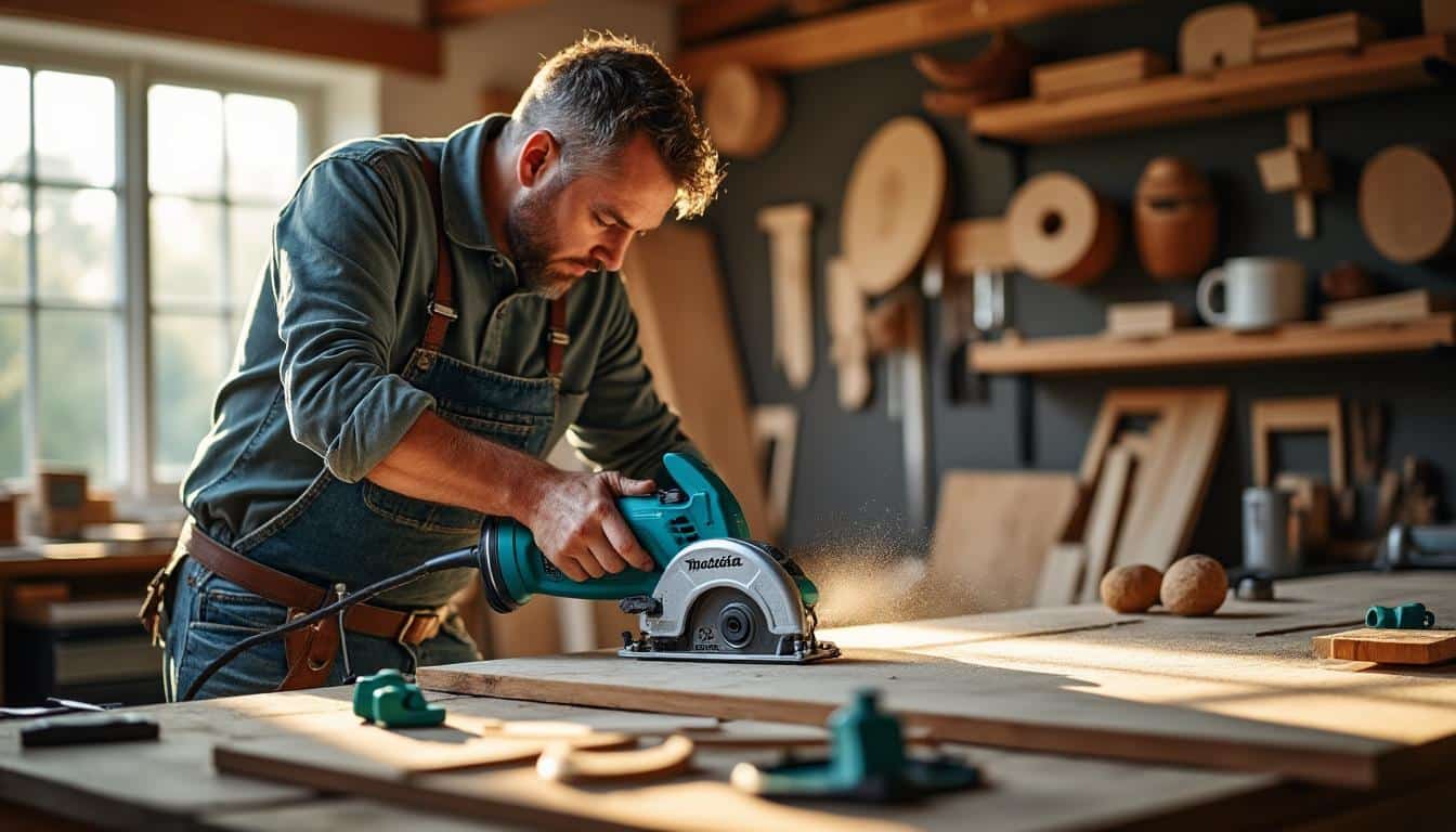 Illustration: Les meilleures pratiques et accessoires pour exploiter pleinement la scie multifonction Makita