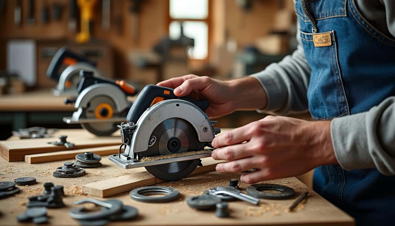 Illustration: Les critères clés pour bien choisir sa scie circulaire et comprendre ses fonctionnalités