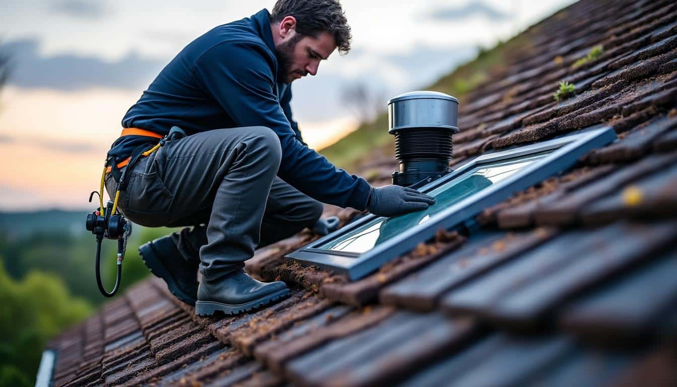 Illustration: Comprendre le rôle essentiel de la sortie de VMC en toiture