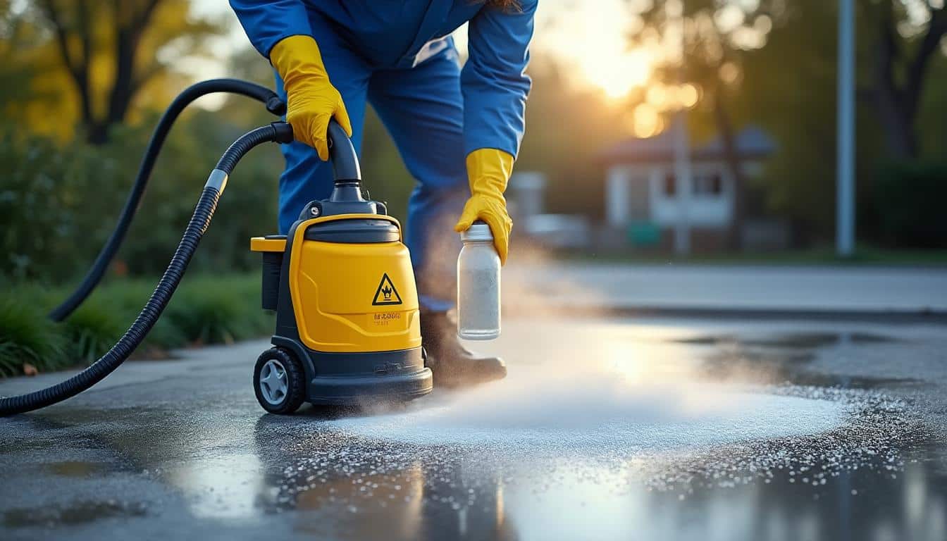 Illustration: Comprendre l’eau de javel et son rôle dans le nettoyage des toitures