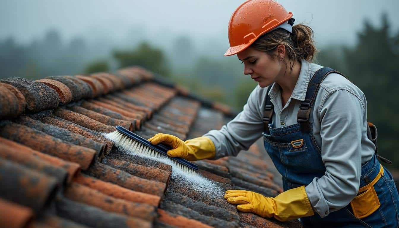 Eau de javel pour nettoyer la toiture : efficace et conseils pratiques