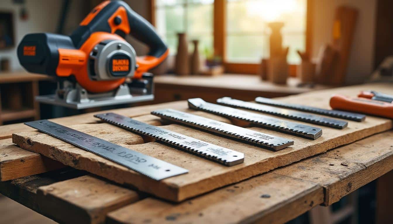 Illustration: Découvrir les différents types de lames pour scie sauteuse Black & Decker