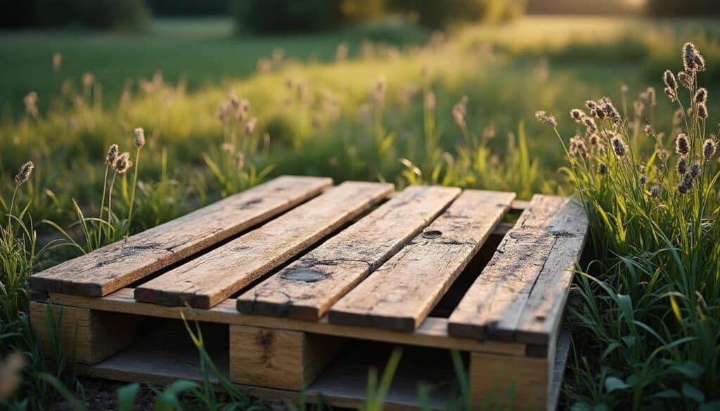Toiture en bois de palette : guide complet pour une couverture écologique