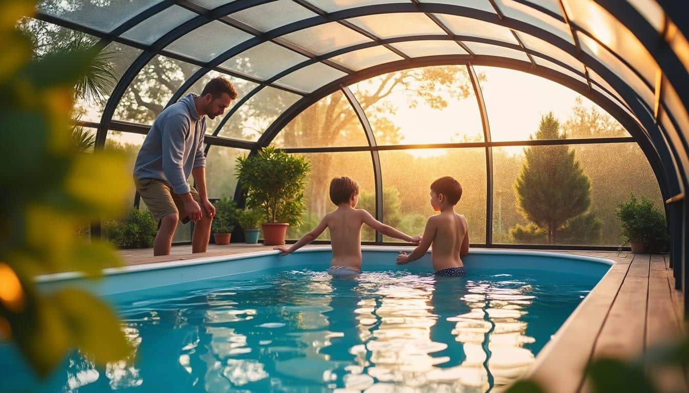 Illustration: Comprendre les structures dédiées à la protection des piscines hors sol
