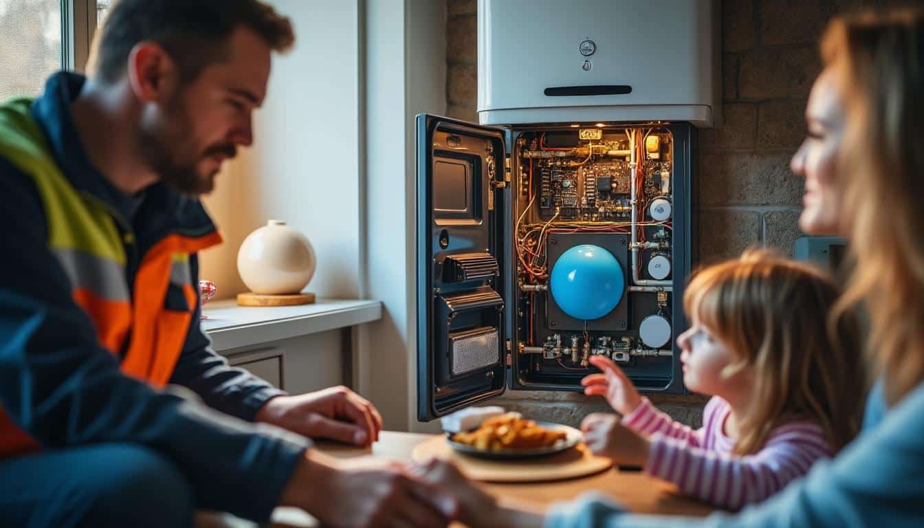 Illustration: Comprendre le fonctionnement d’une chaudière électrique pour eau chaude et chauffage