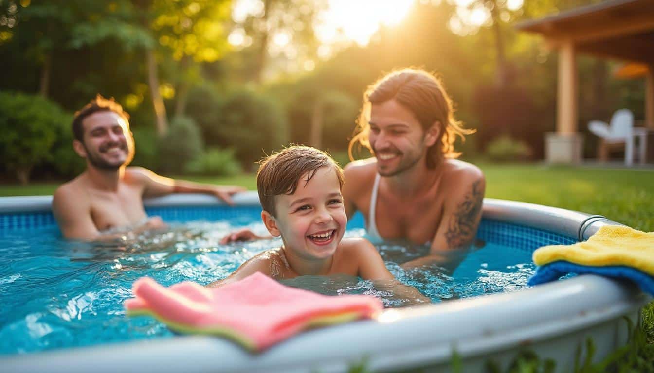 Piscines en acier hors sol : robustesse et installation rapide