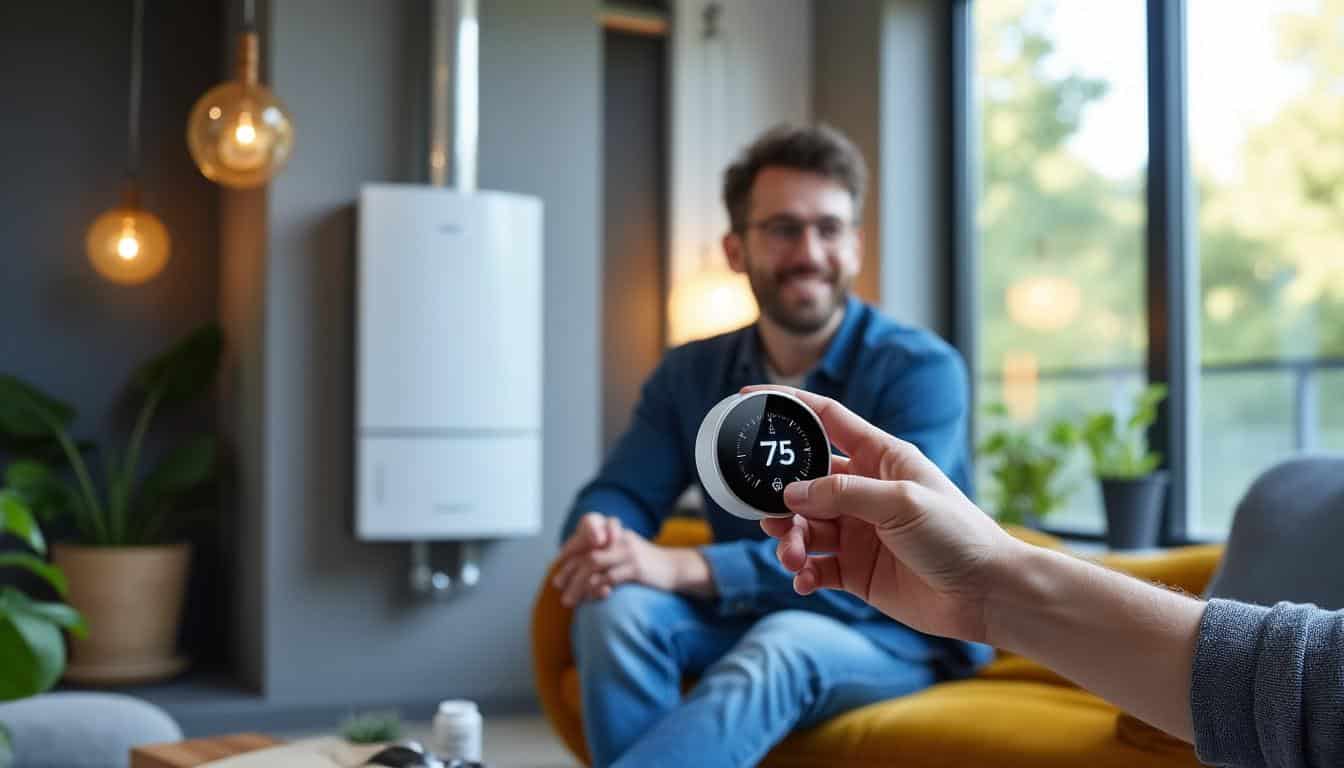 Illustration: Comprendre le fonctionnement d’un thermostat sans fil pour chaudière