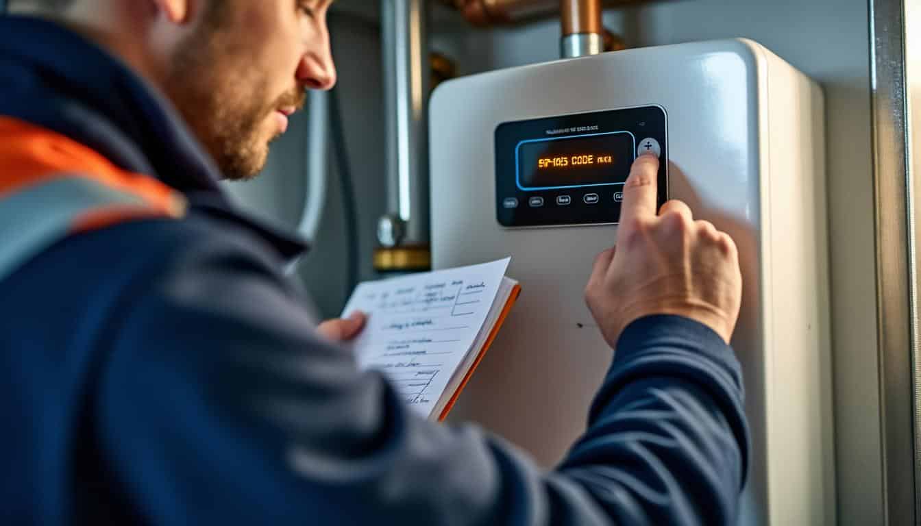 Illustration: Comprendre les codes d’erreur sur une chaudière Chaffoteaux