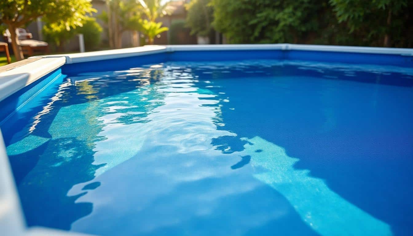 Illustration: Comprendre le rôle et les spécificités du revêtement pour une piscine hors sol octogonale