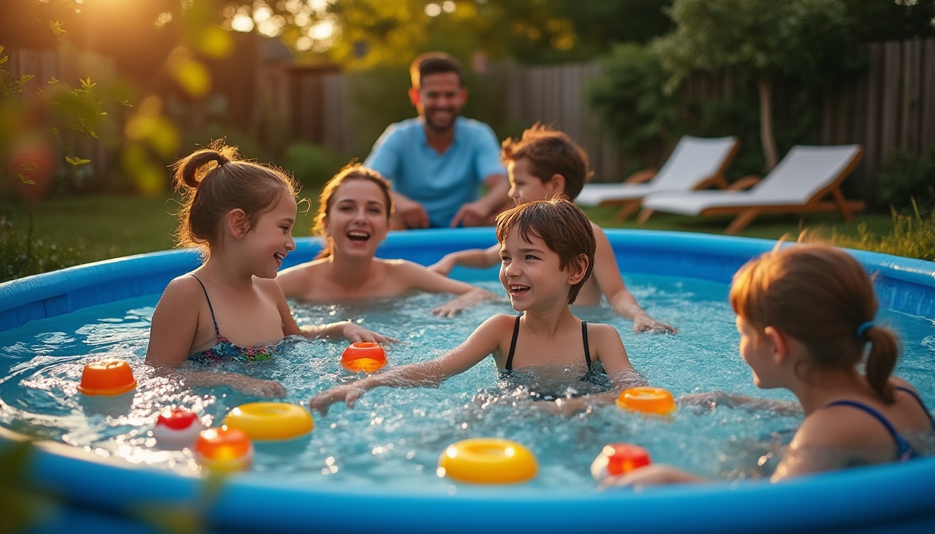 Illustration: Pourquoi opter pour une piscine hors sol de dimensions 3x2 mètres ?
