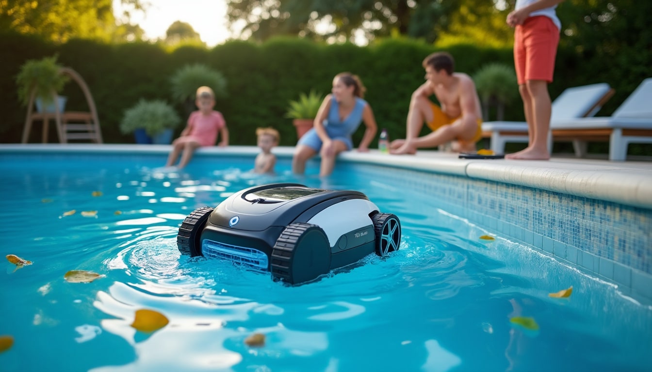 Illustration: Découvrir les fonctionnalités clés d’un robot dédié aux piscines hors sol