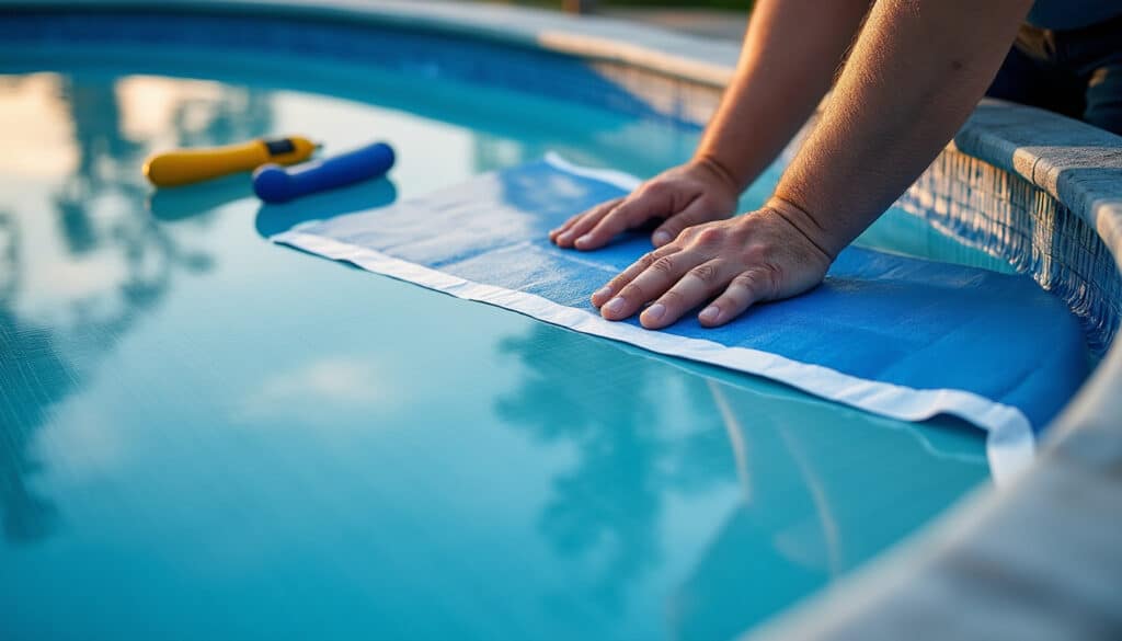 Réparer le liner de piscine : guide pratique pour une étanchéité durable