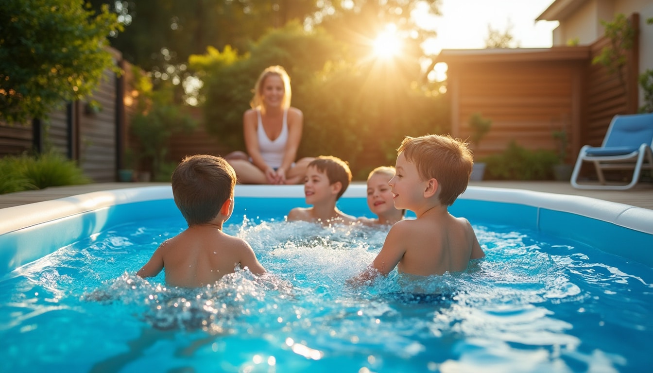 Illustration: Comprendre les enjeux de la sécurité selon le type de piscine hors sol